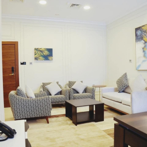 Monthly Rent- Queen Suite in Abraj INN Royal Hotel (Old Airport)